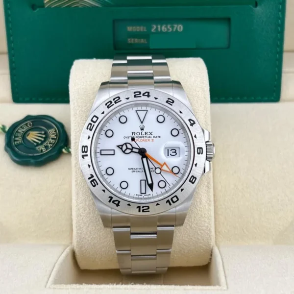 2020 Rolex Explorer II 42 White