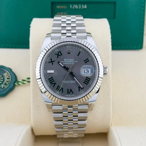 2024 Rolex Datejust 41 “Wimbledon” Fluted Jubilee