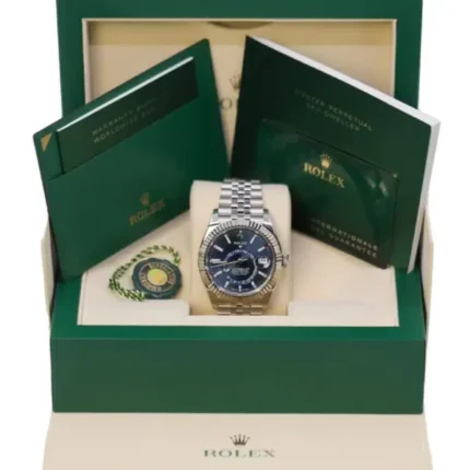 Rolex Sky-Dweller 336934 Blue Dial Jubilee Bracelet